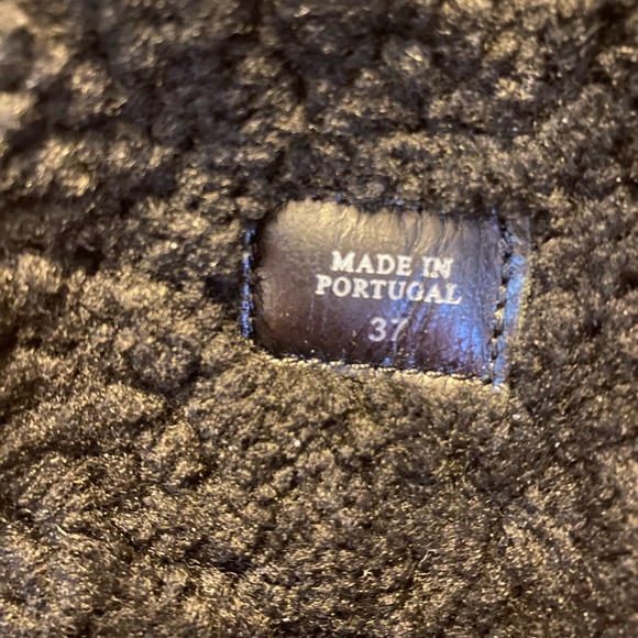 AllSaints Fae Shearling Combat Boots Sz 37 - Picture 9 of 16